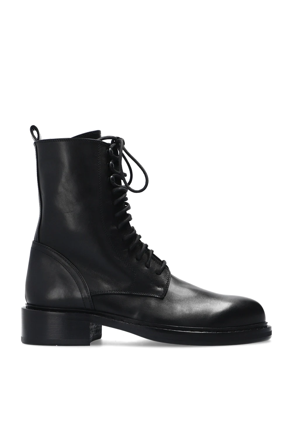 Lace-up ankle boots