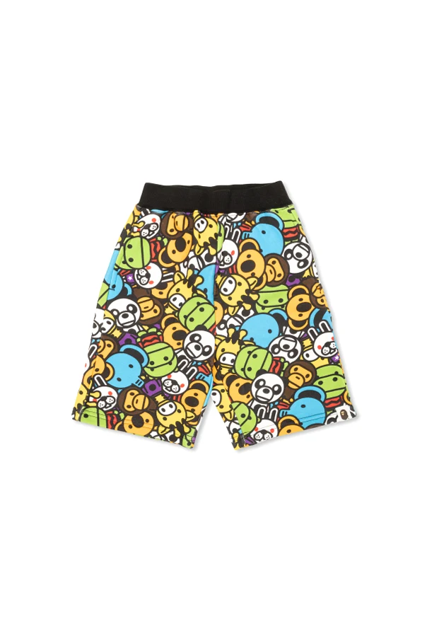 MEHRFARBIG Shorts mit Print