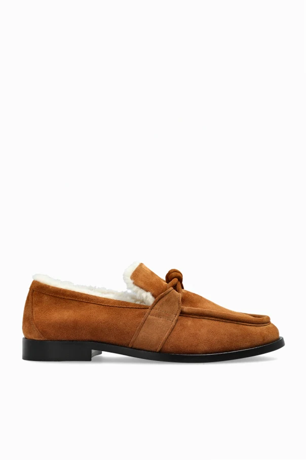BRĄZOWY Buty ‘Astaire’ typu ‘loafers’