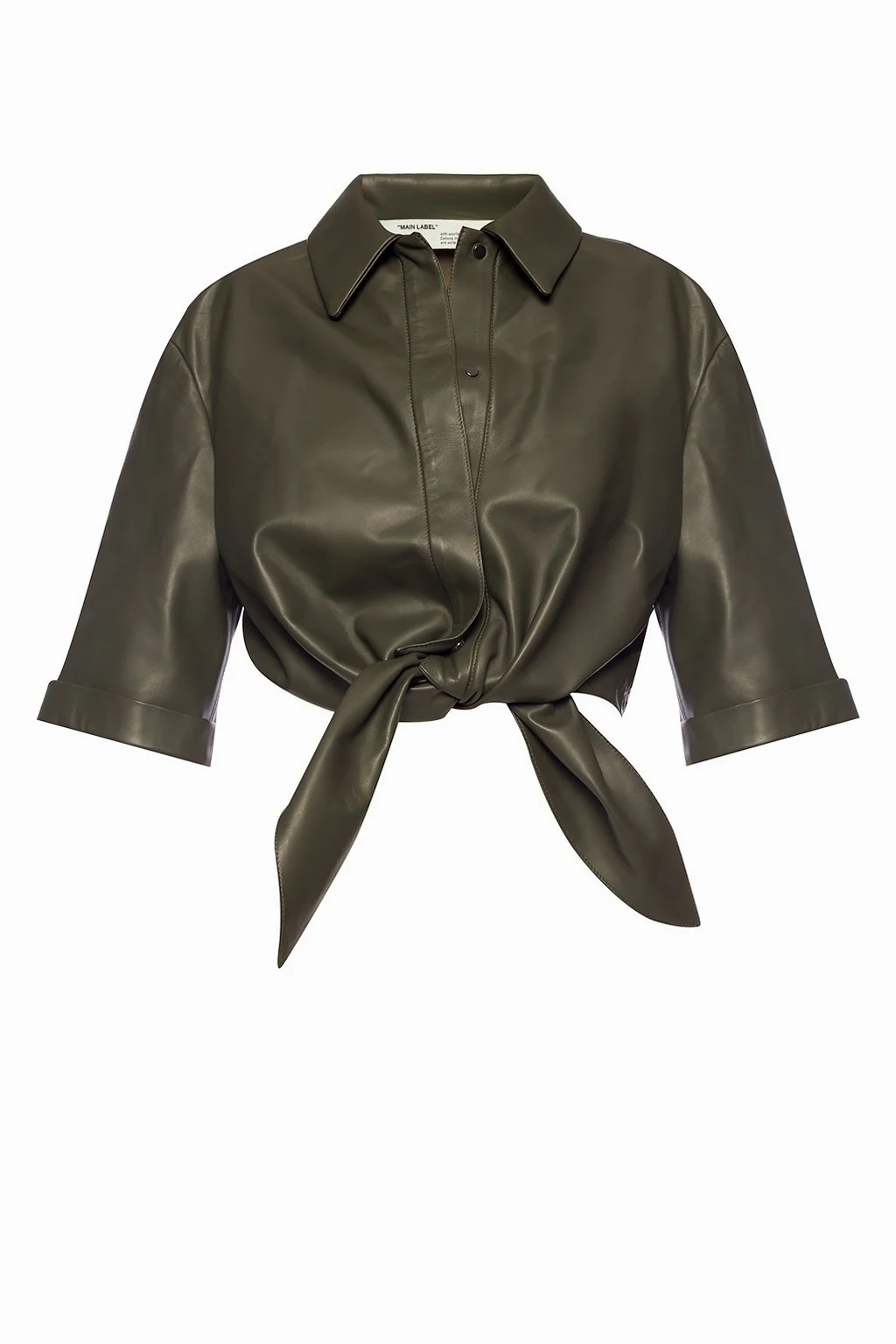 Leather shirt