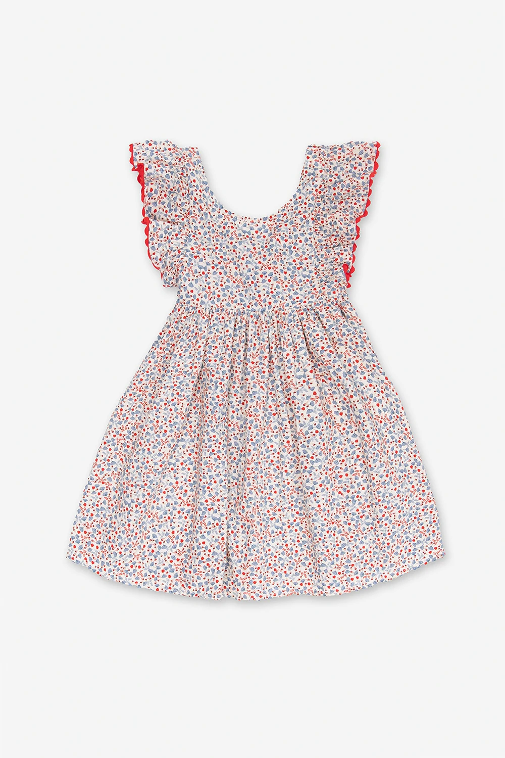 MULTICOLOUR ‘Fiolina’ dress with floral motif
