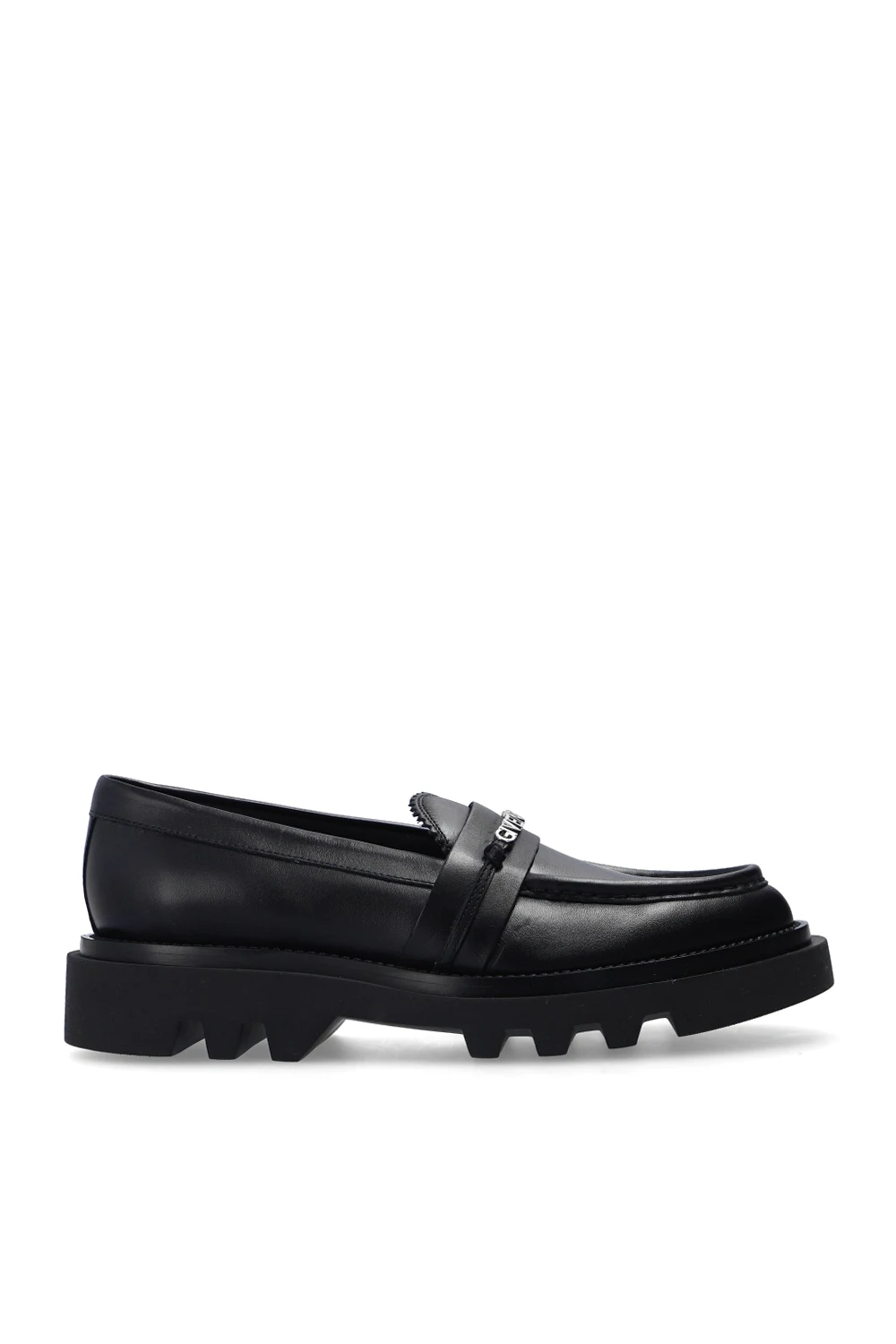 Leather loafers