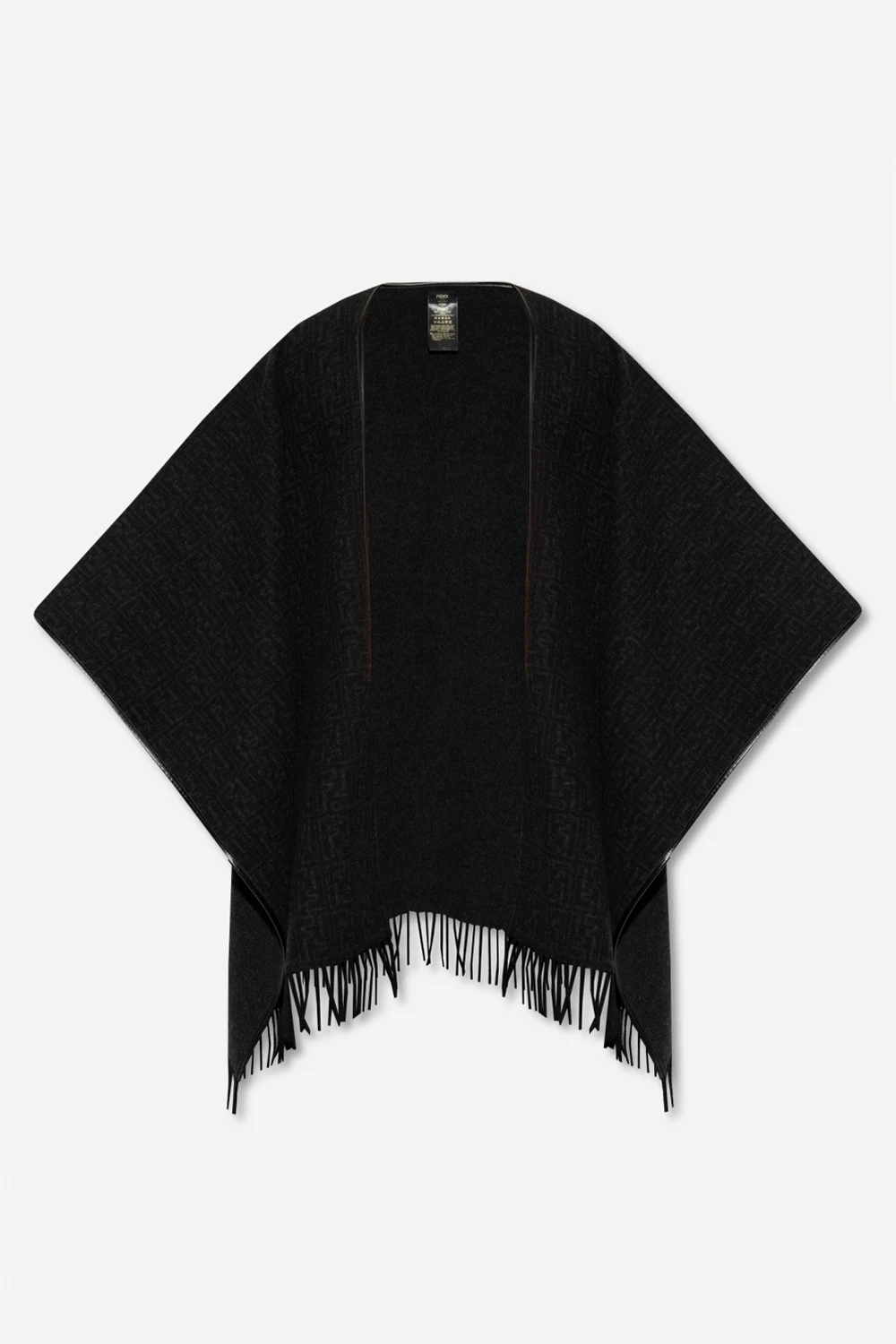 Wool poncho