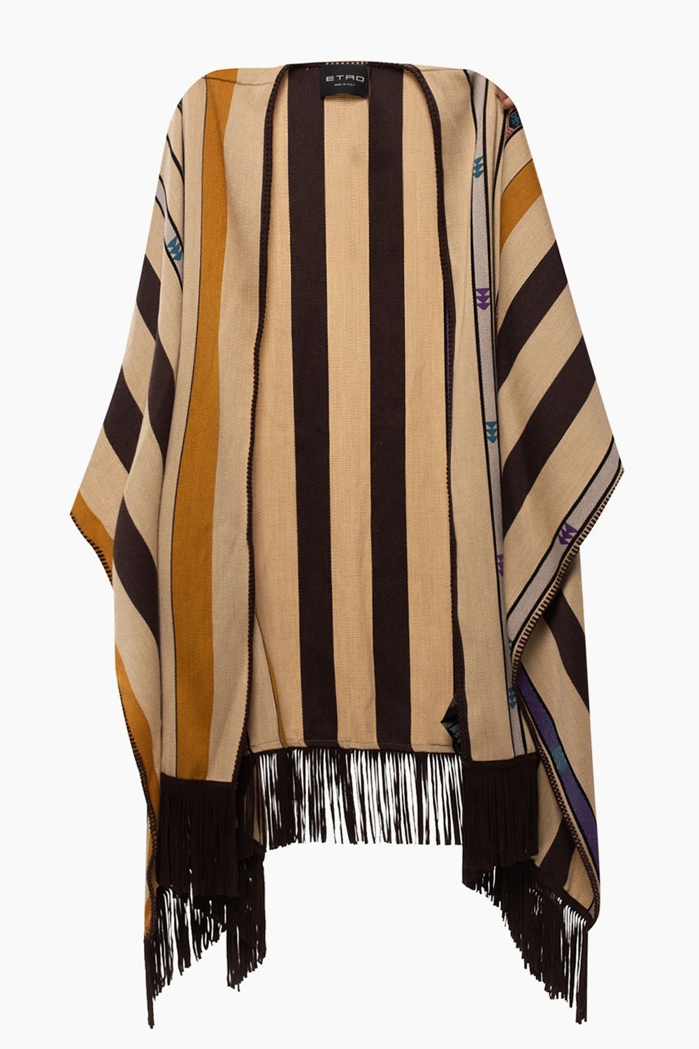 Wool poncho