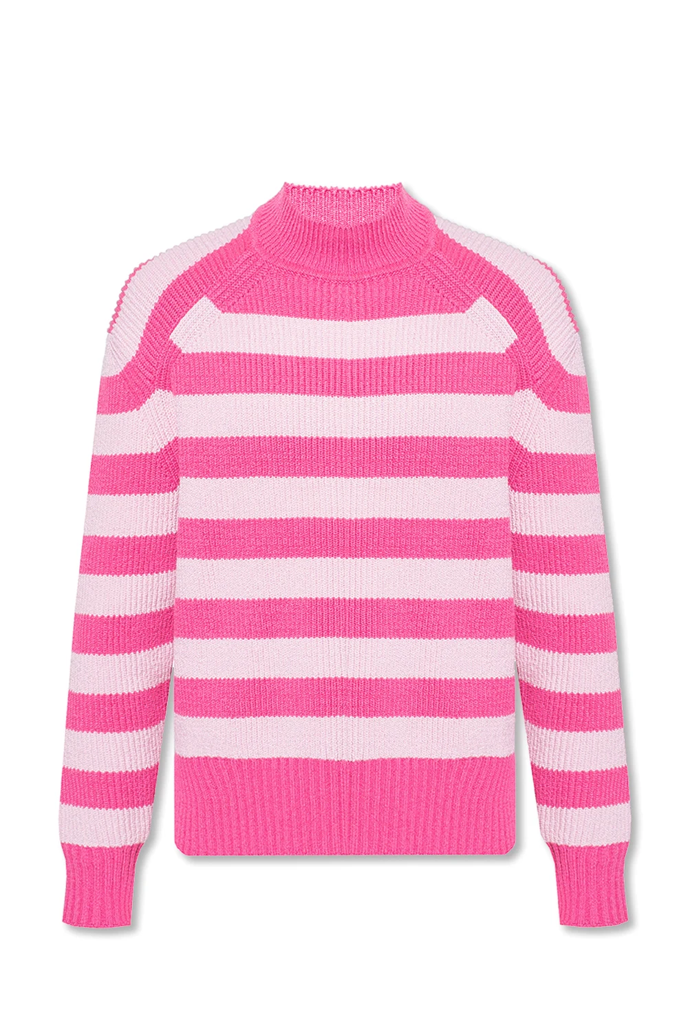 Sweter ze wzorem pasy