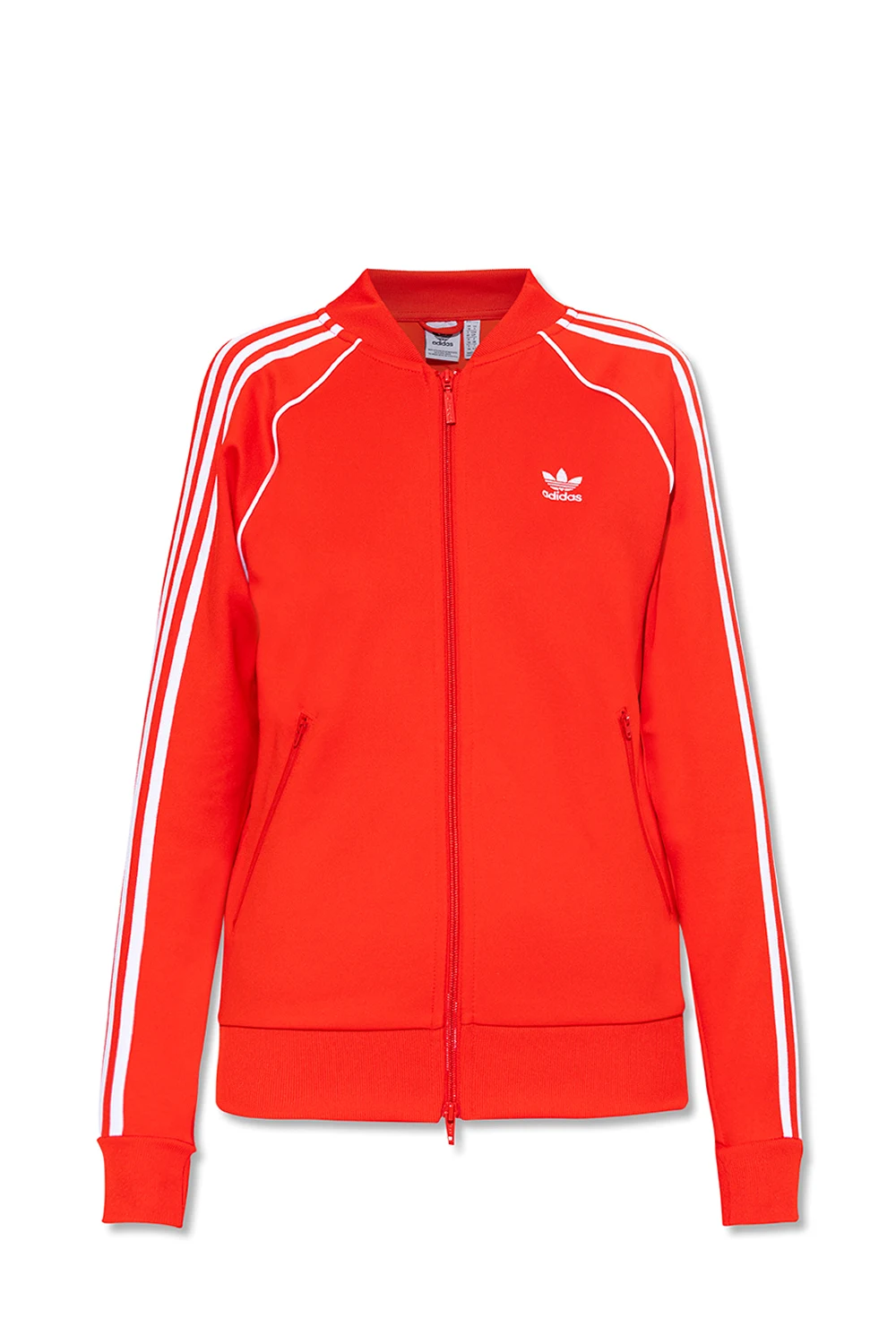 Sweatshirt with standing collar