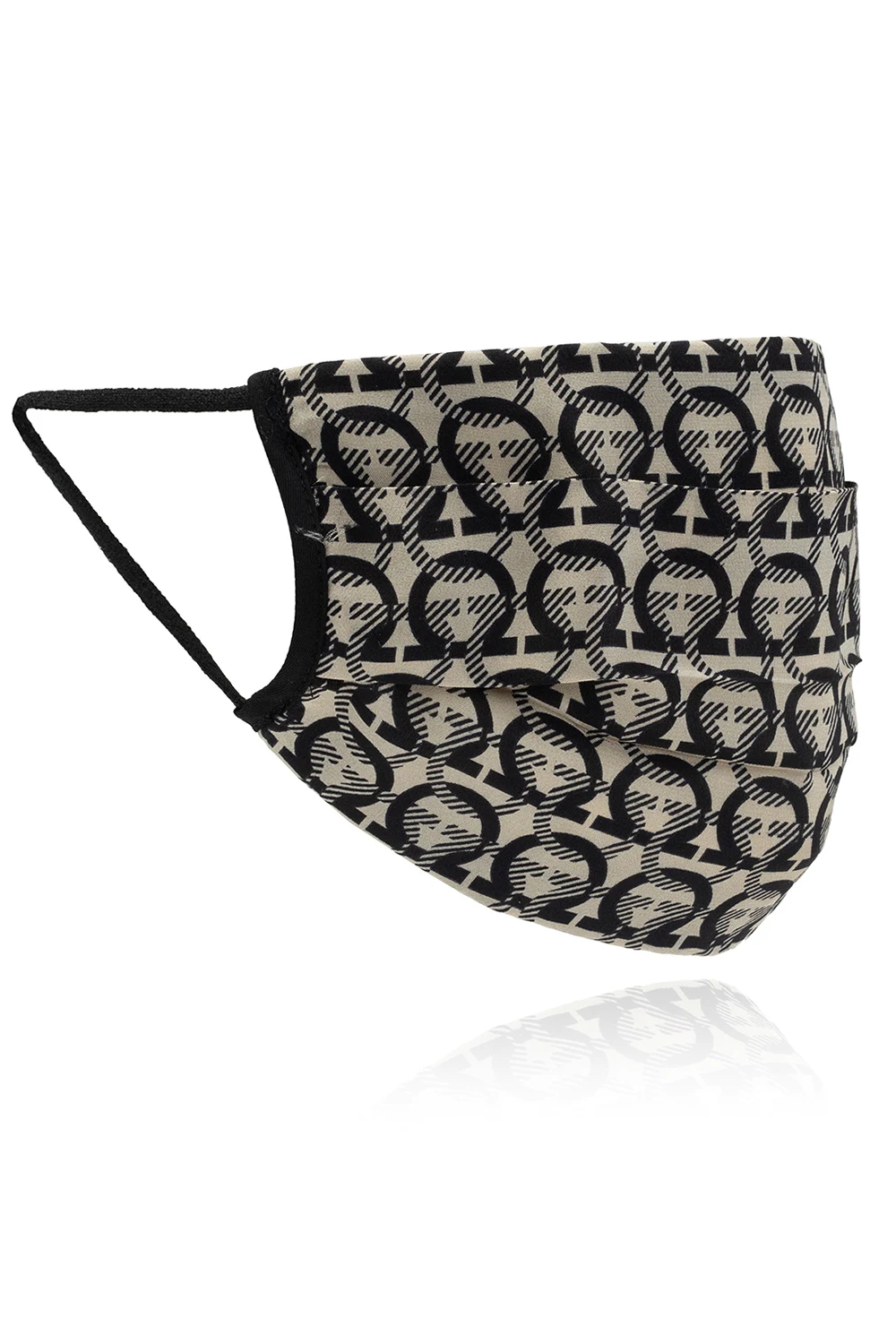 Jedwabna maska z logo