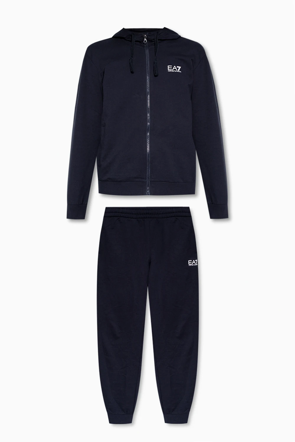 Komplet: bluza oraz spodnie dresowe z logo