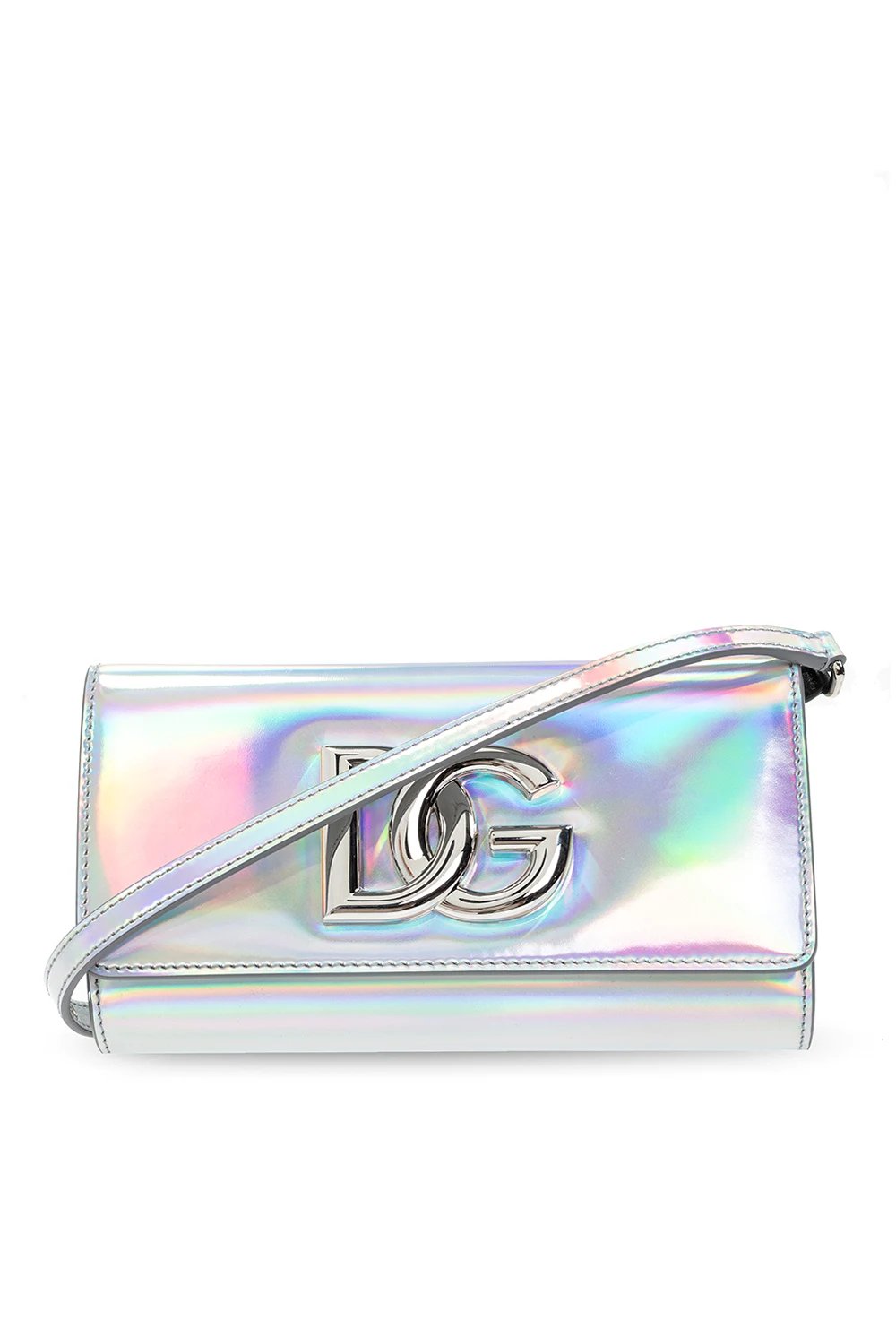 SILVER Holographical shoulder bag