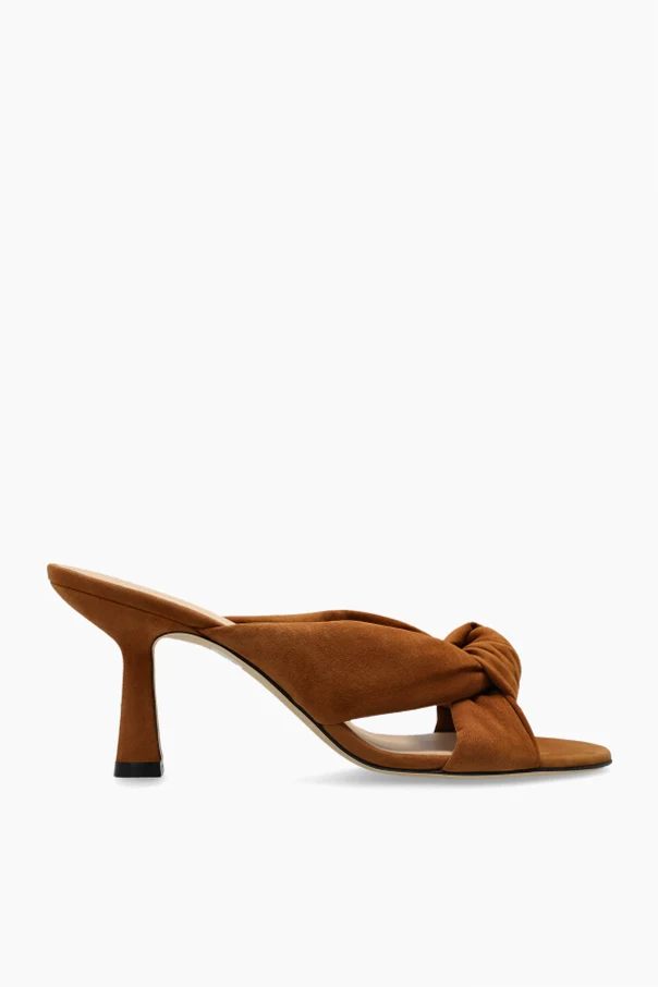 BROWN Heeled mules 'Soplaya'