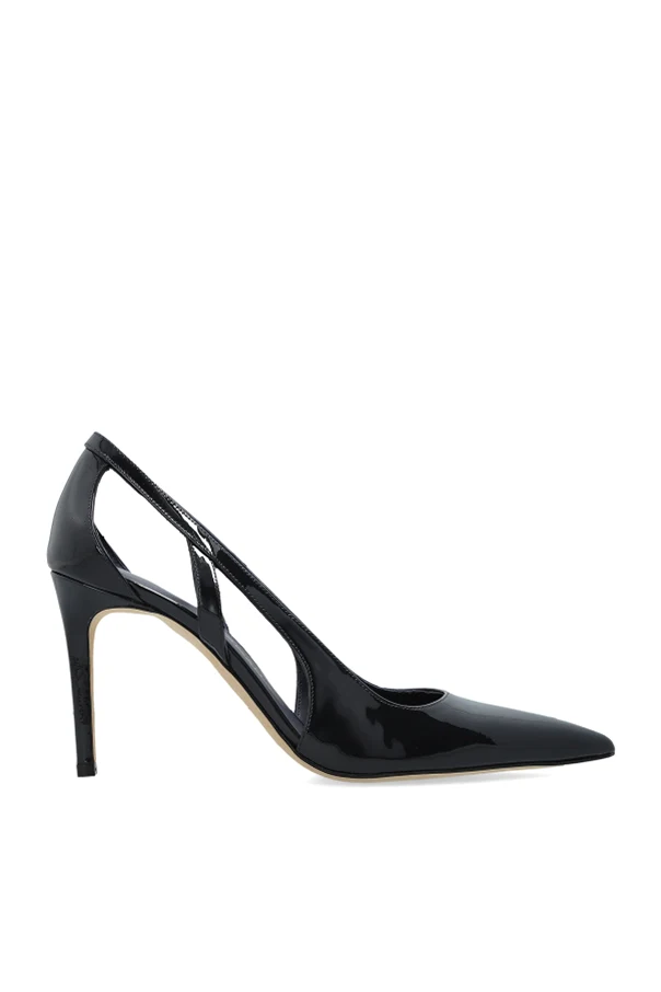 BLACK Heels "Stuart Power Cutout"
