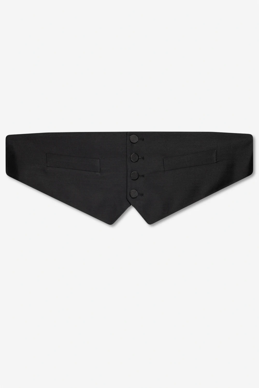BLACK Wool belt