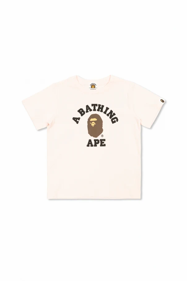 ROSA T-Shirt mit Logo