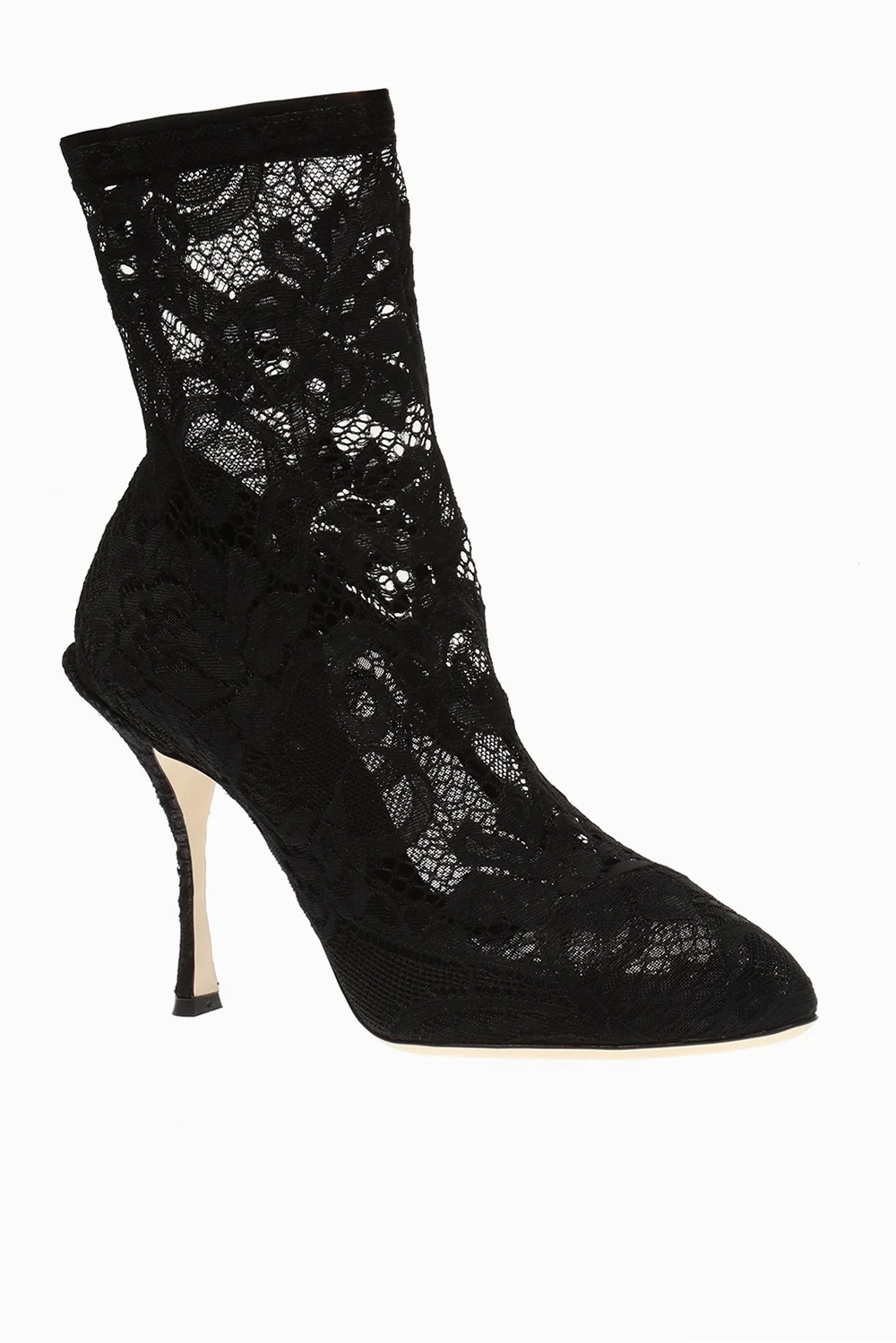 BLACK Lace pumps