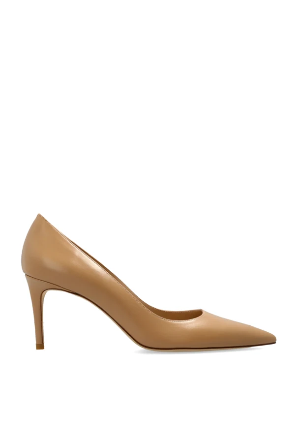 beige "Stuart Power" high heels