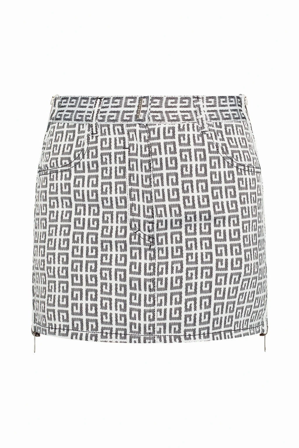 Short skirt with logo