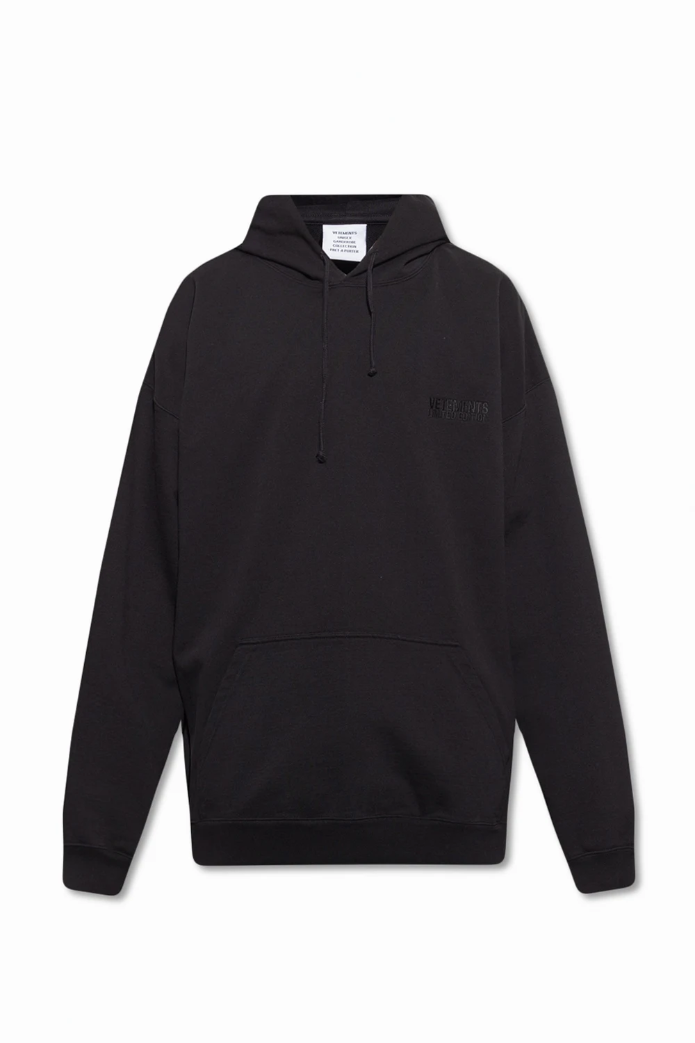 Logo-embroidered hoodie