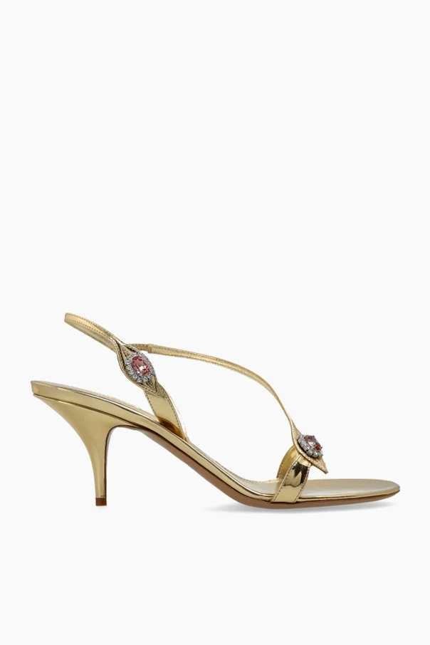 GOLD Absatzsandalen „Sibilla“