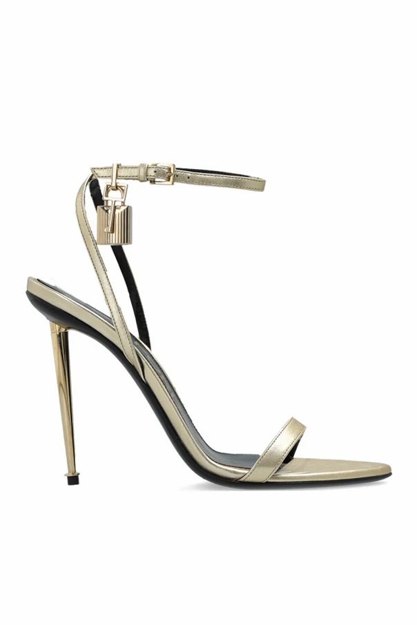 GOLD Sandalen mit Absatz