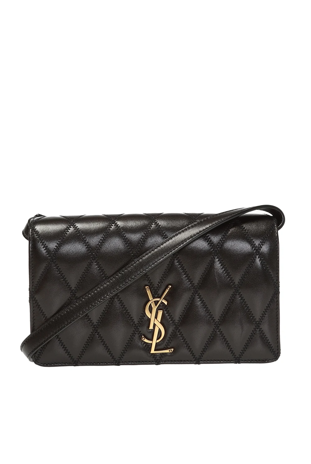 ‘Angie’ quilted shoulder bag