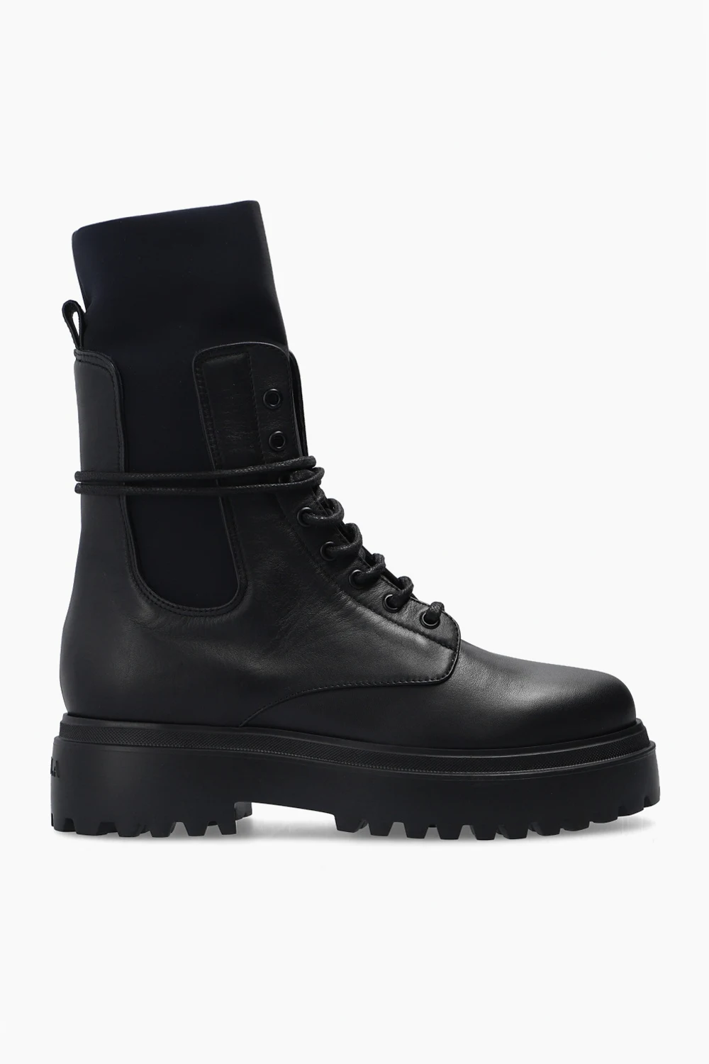 BLACK ‘Ranger’ platform ankle boots