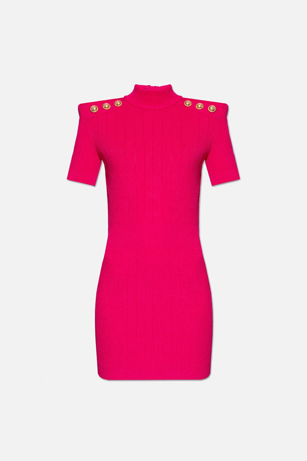 PINK Dress with decorative buttons
