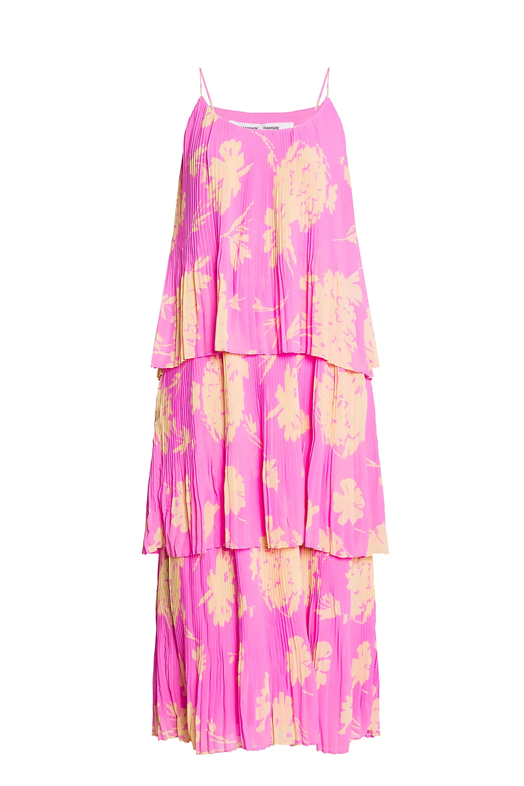 PINK Pleated dress
