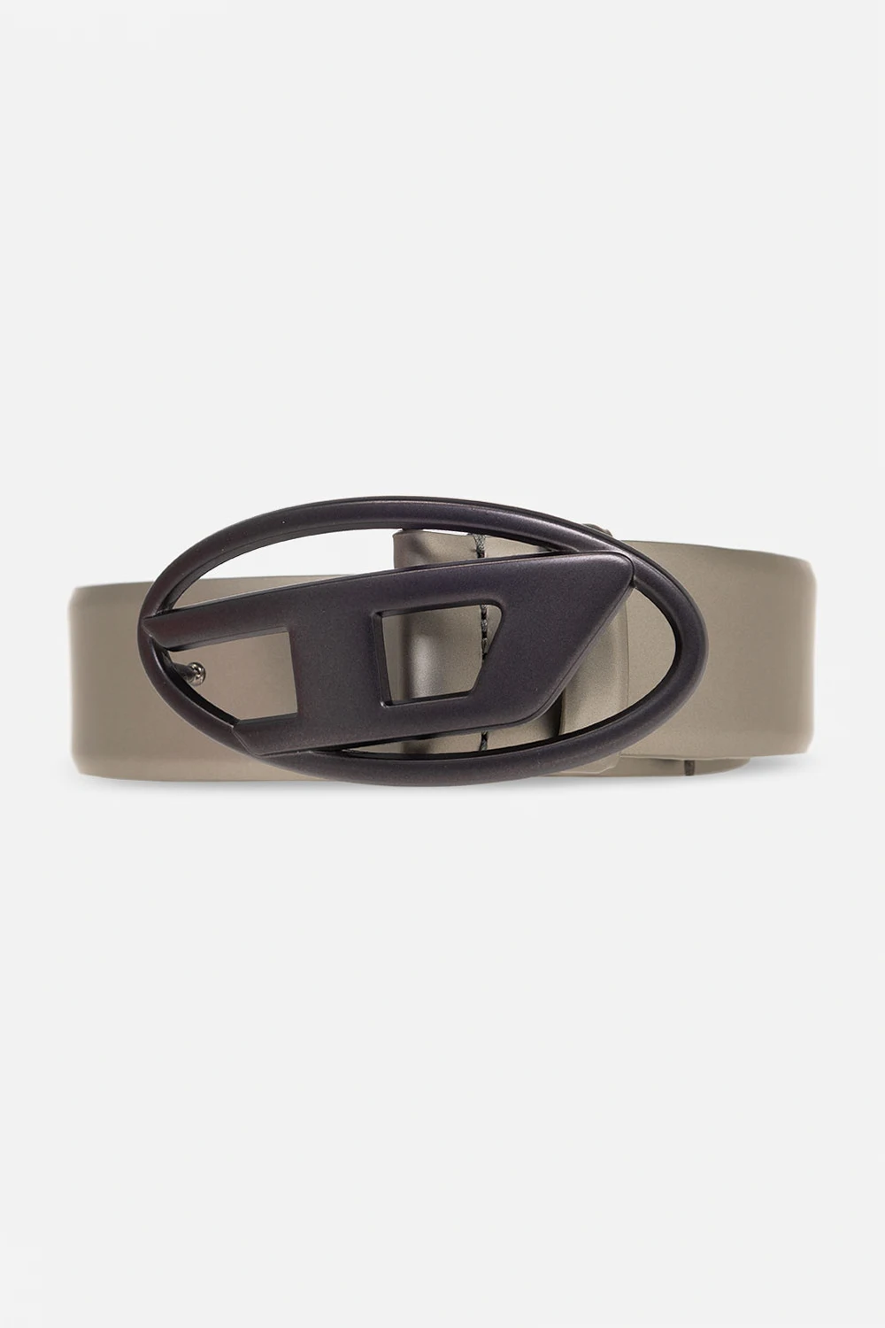 beige Belt with logo