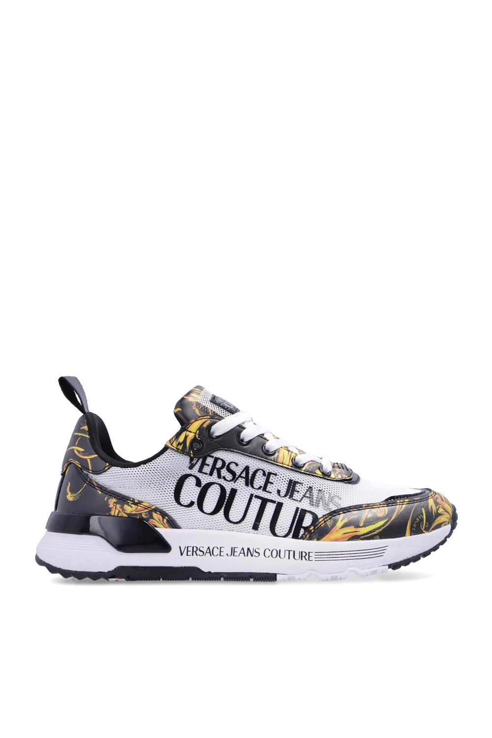 BLACK Sneakers with ‘Regalia Baroque’ motif