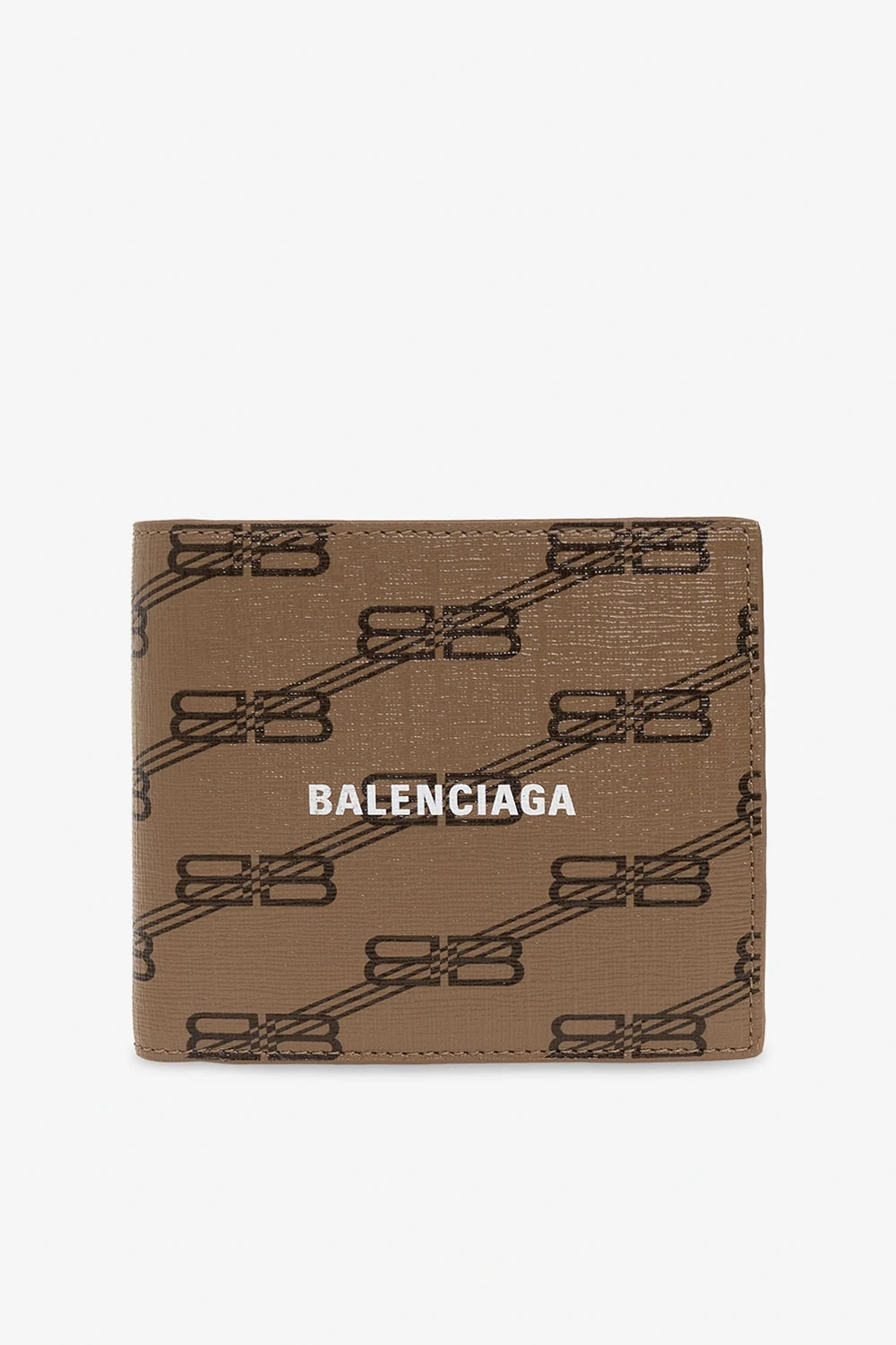 Bifold wallet with monogram