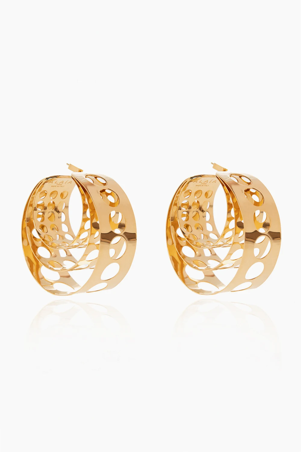 Brass earrings
