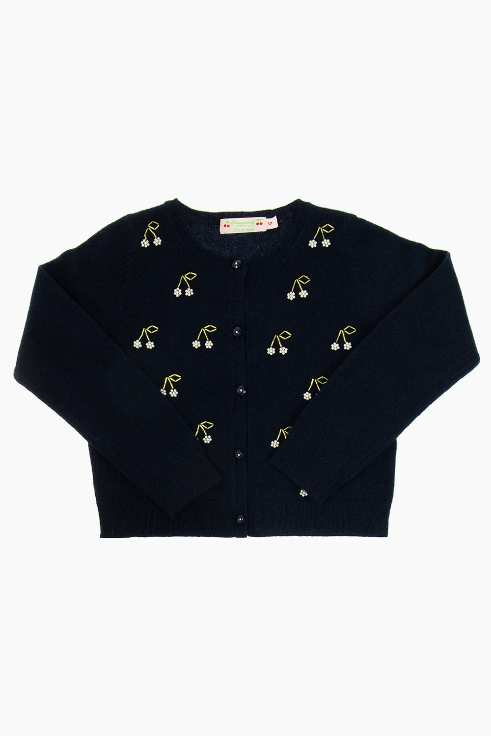 NAVY BLUE Cashmere cardigan