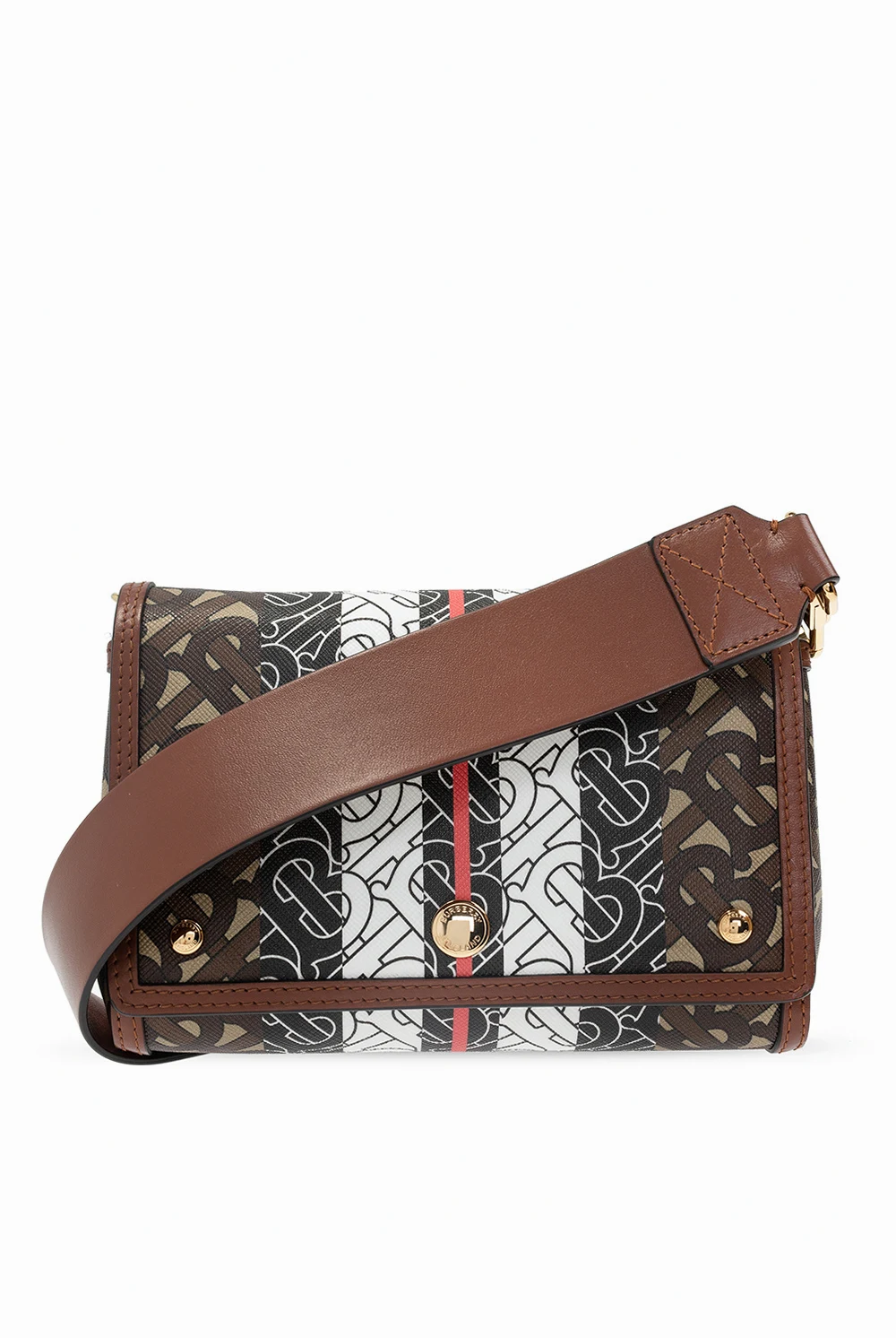 Shoulder bag with logo
