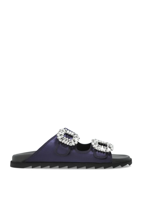 NAVY BLUE "Slidy Viv" slides
