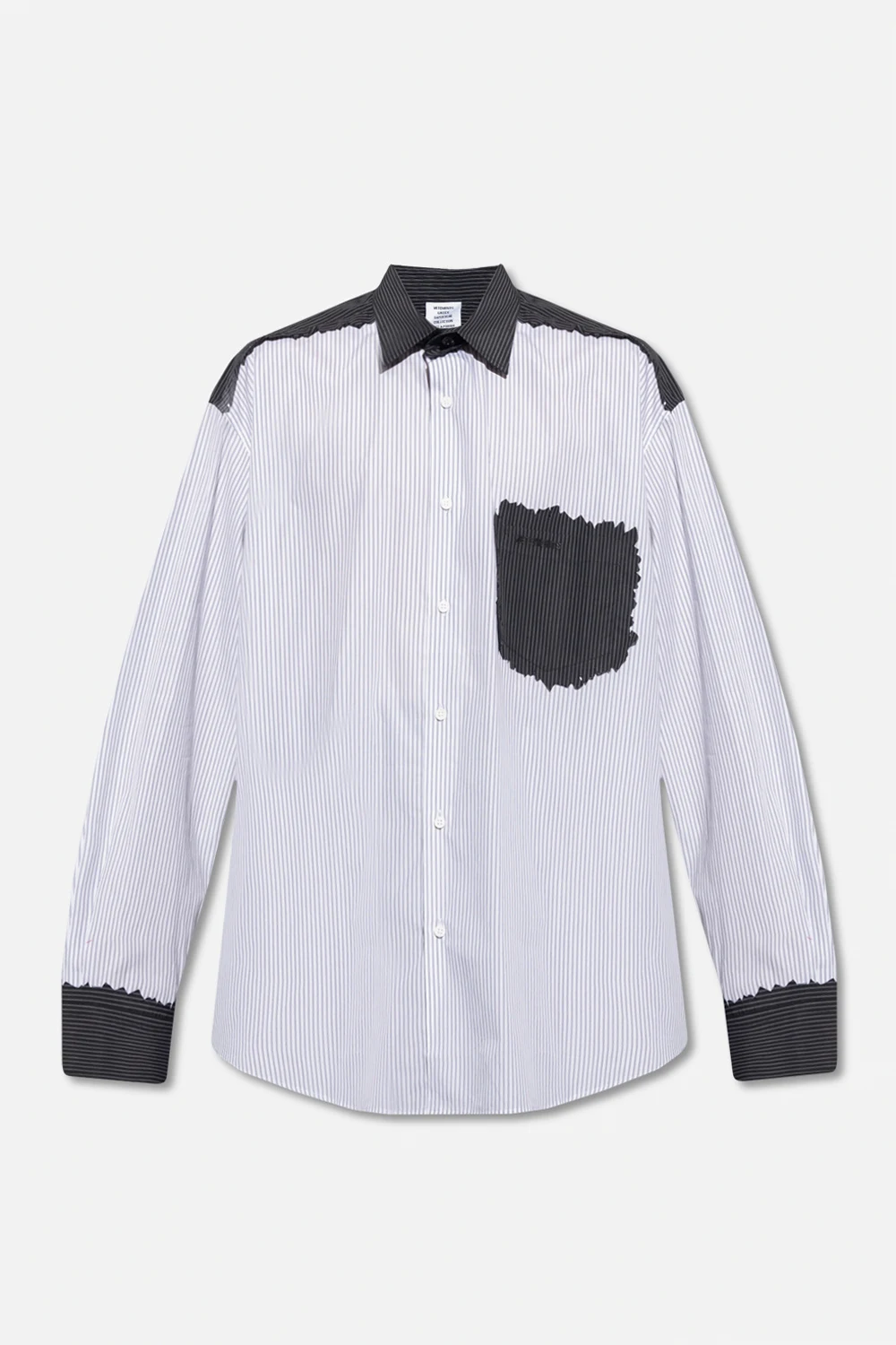 Pinstriped shirt