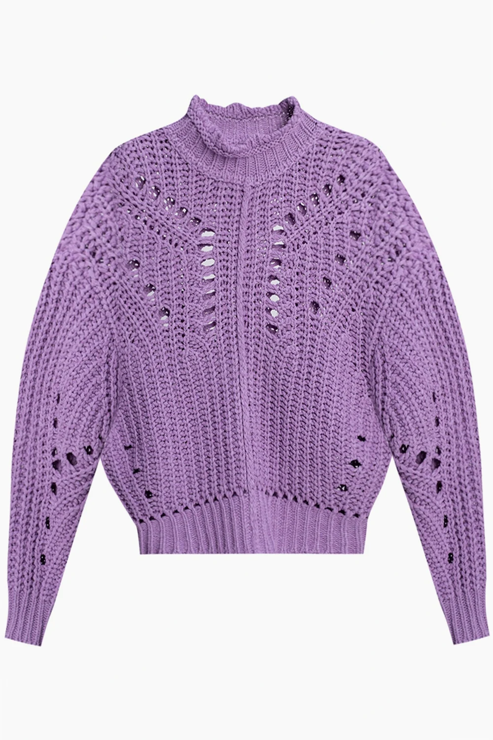 Rib-knit sweater