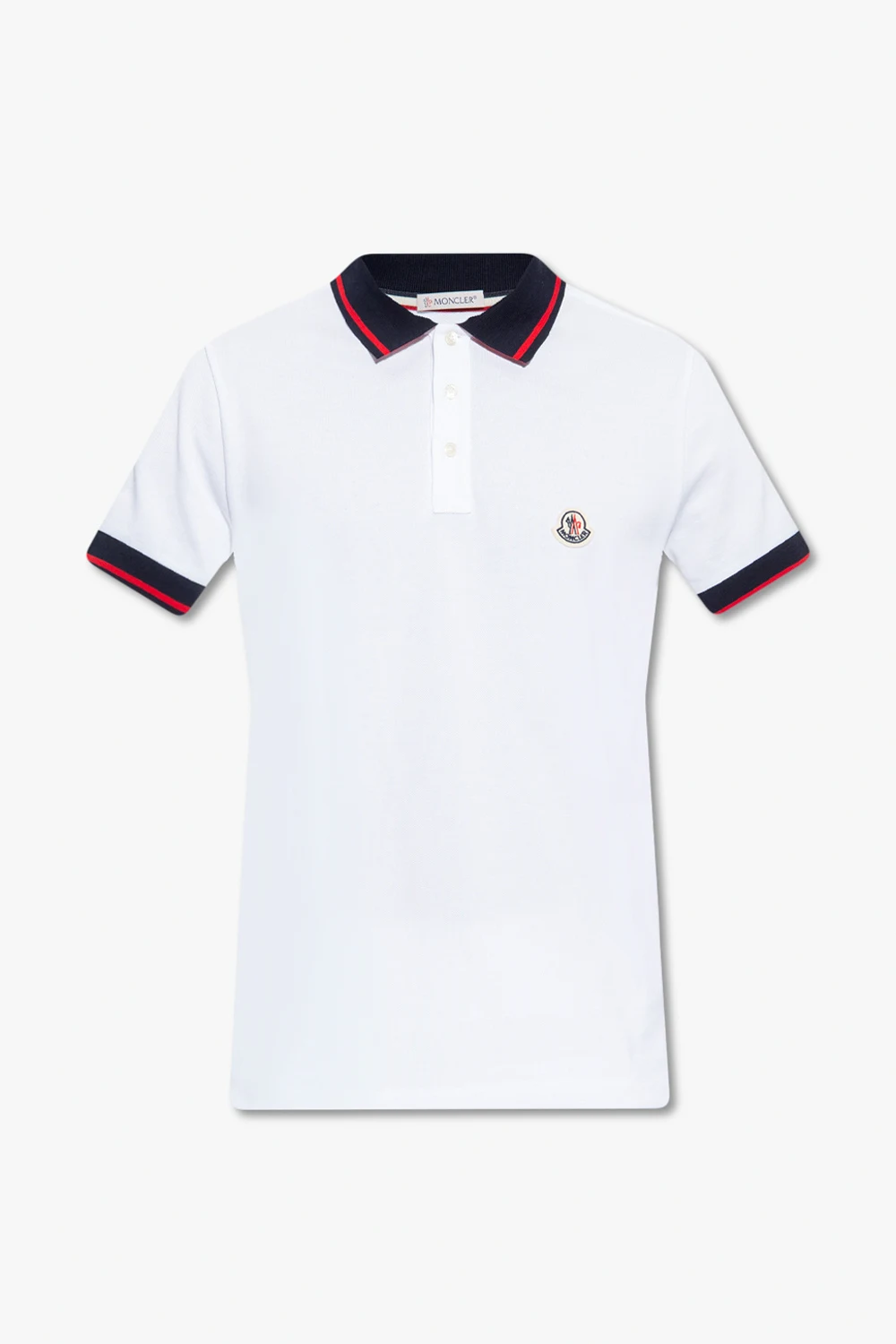Polo shirt with short sleeves