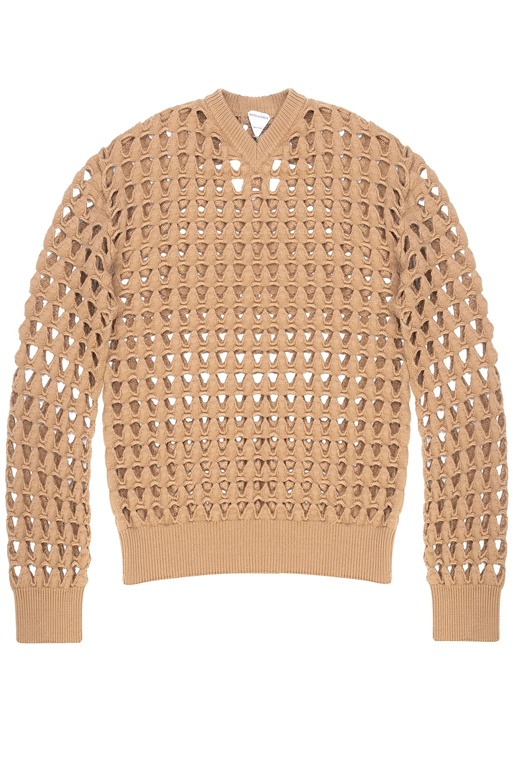 BROWN Sweater with cut-outs