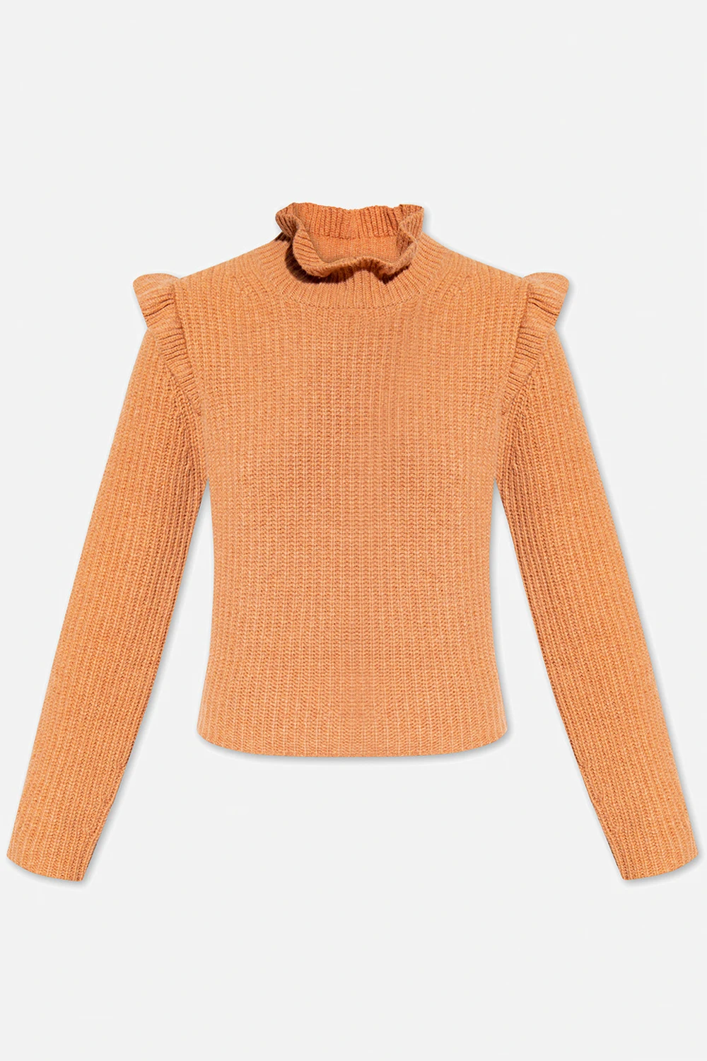 Ruffled sweater