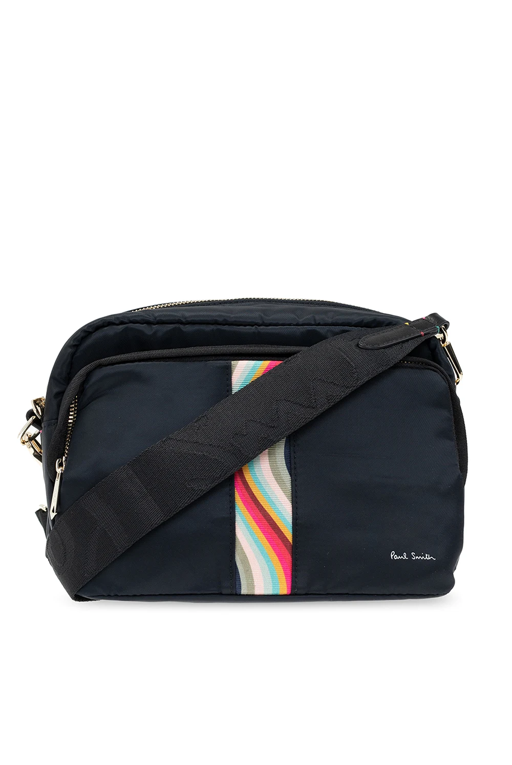 Shoulder bag with logo