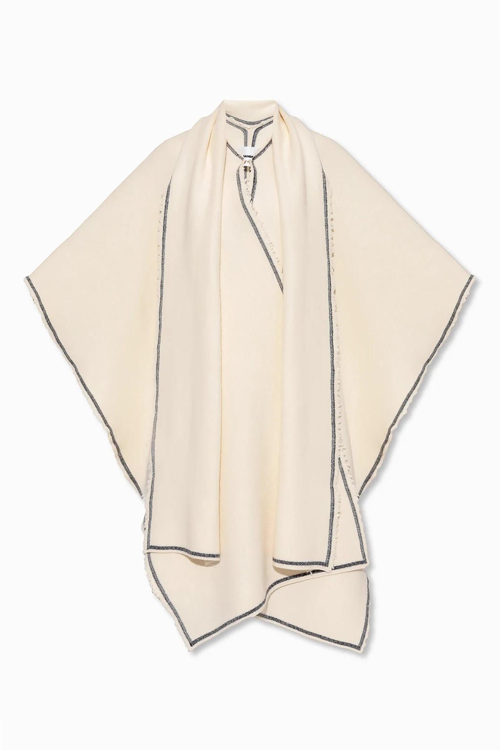 Wool poncho