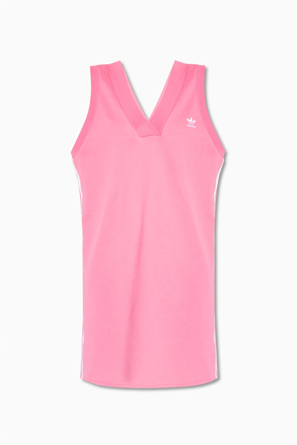 Cotton dress with logo