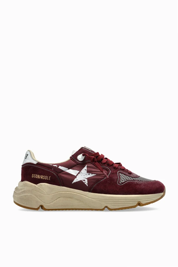 BURGUNDER Sportschuhe ‘Running Sole with printed star’