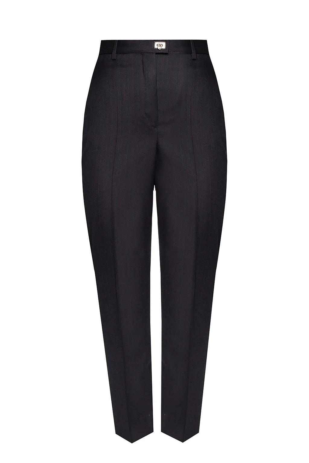 Pinstriped trousers