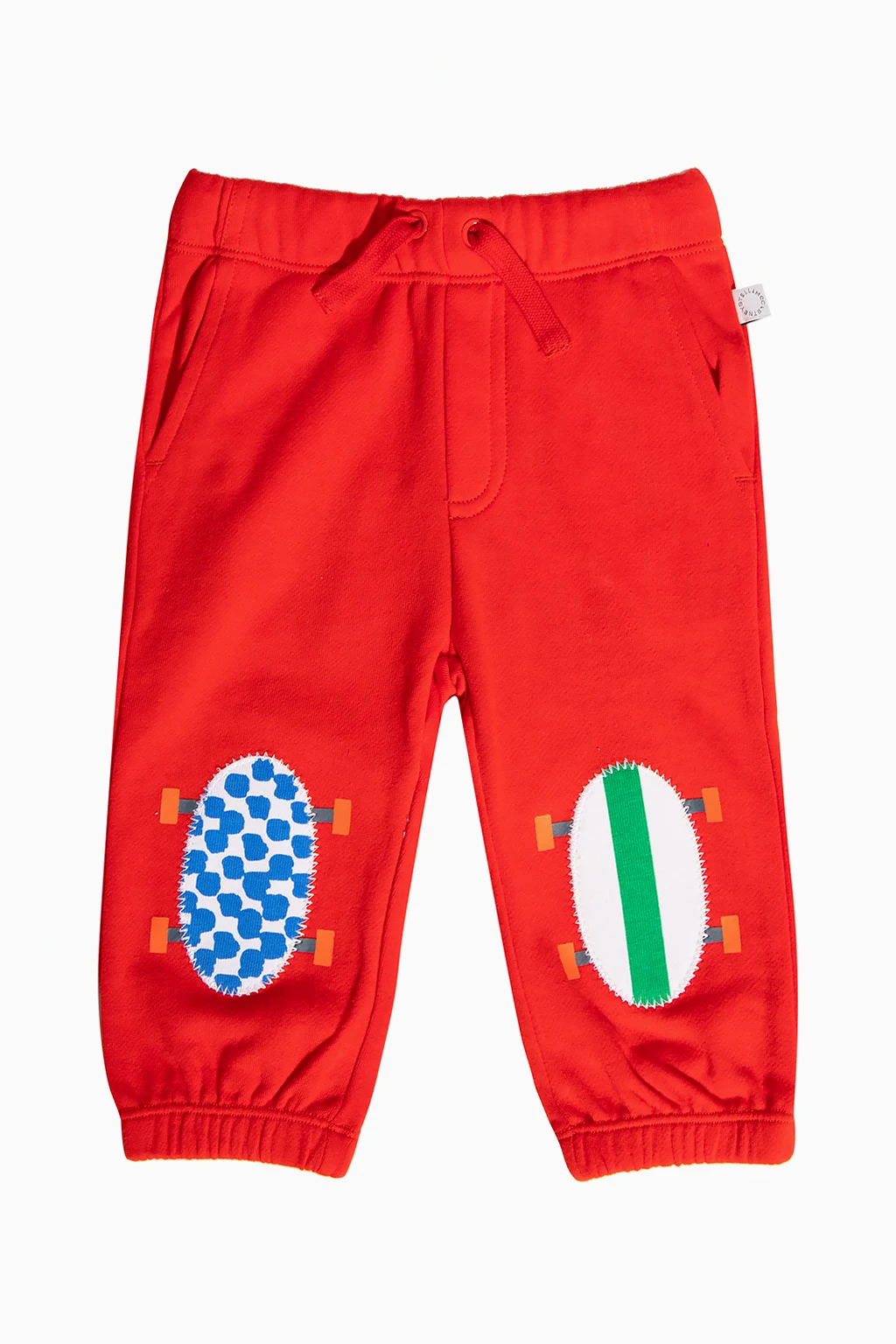 RED Joggers with patches