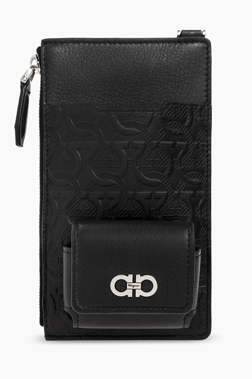 Strapped phone holder