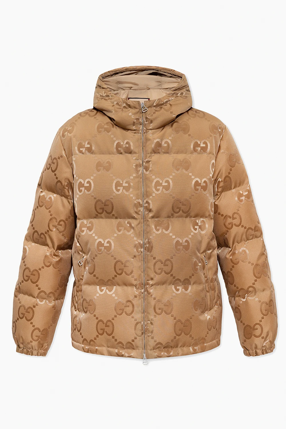 Monogrammed down jacket