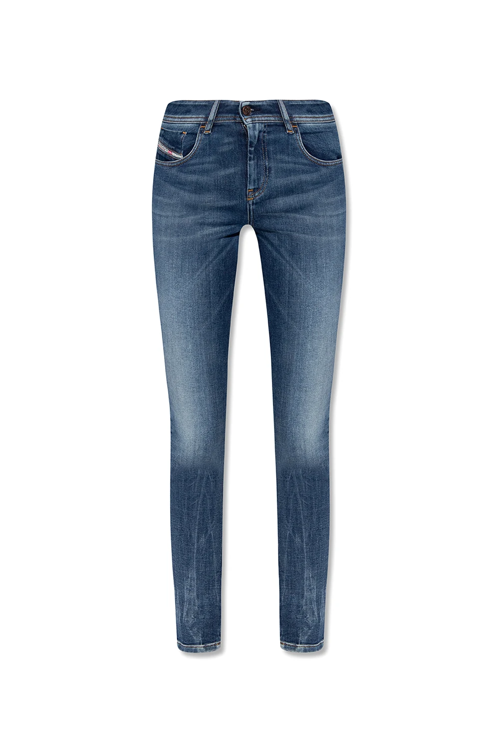 NAVY BLUE ‘2017 Slandy’ super skinny jeans