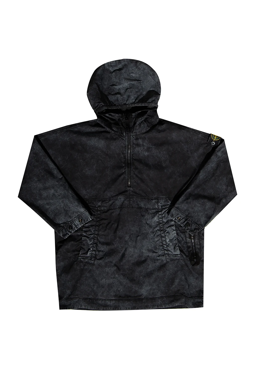BLACK Hooded jacket