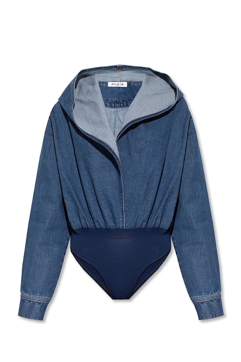Denim bodysuit